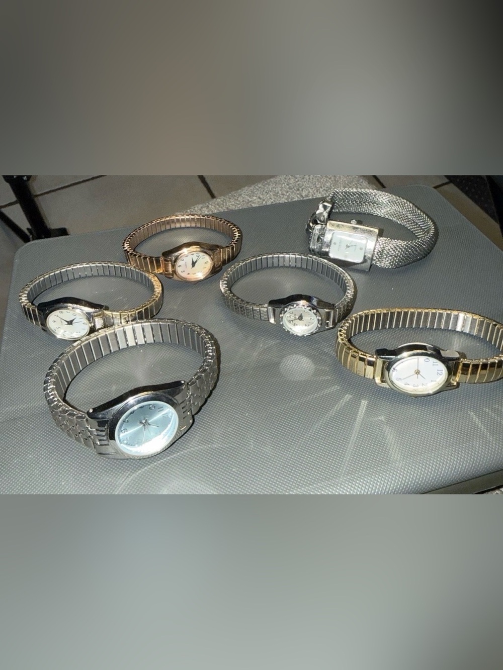 Mixed Estate Jewelry Watch Lot - 6 Womens Vintage Quartz Watches For Parts Craft